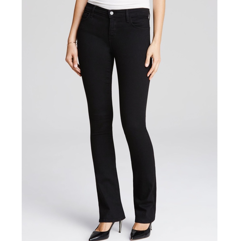 J Brand Betty Vanity Black Bootcut Jeans Sz 30